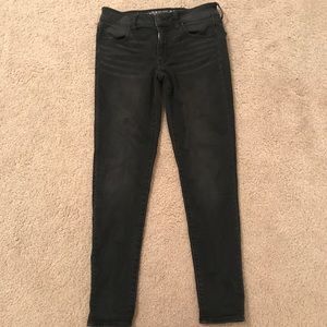 american eagle black jeans